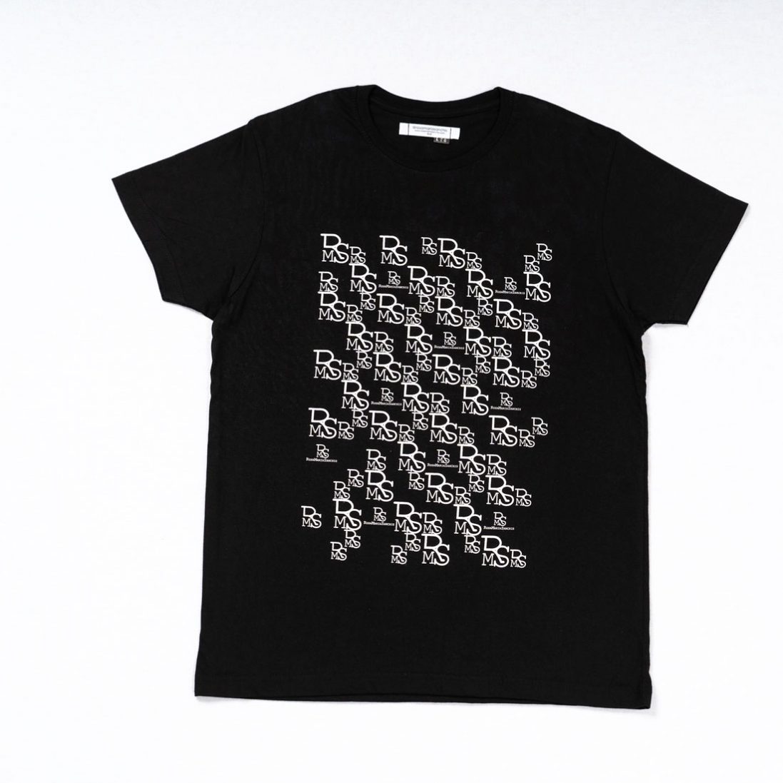 Camiseta RMS Negro Blanco
