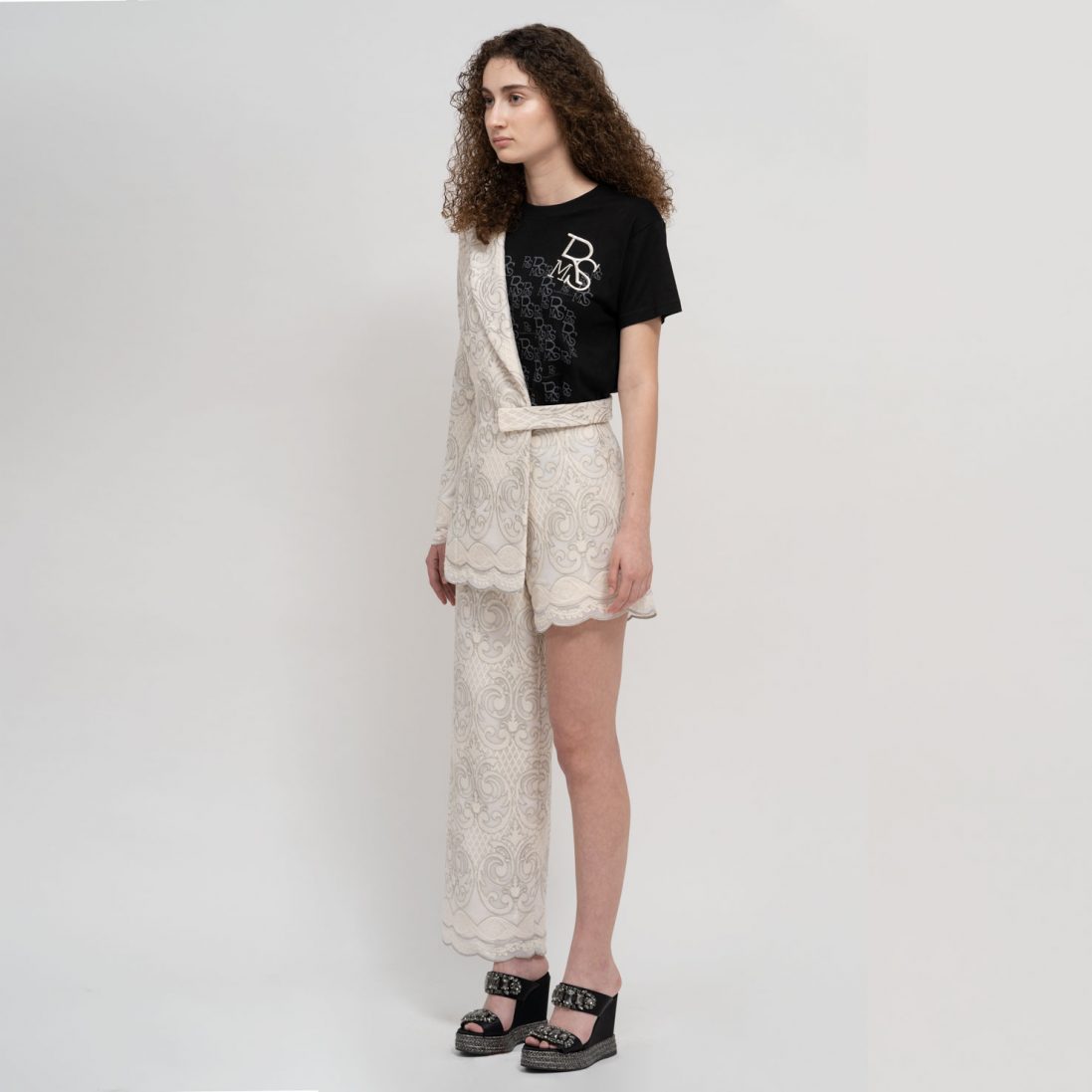 Camiseta RMS Negro Gris