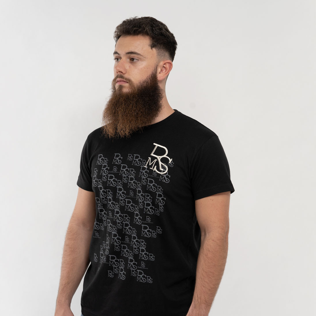 Camiseta RMS Negro Gris