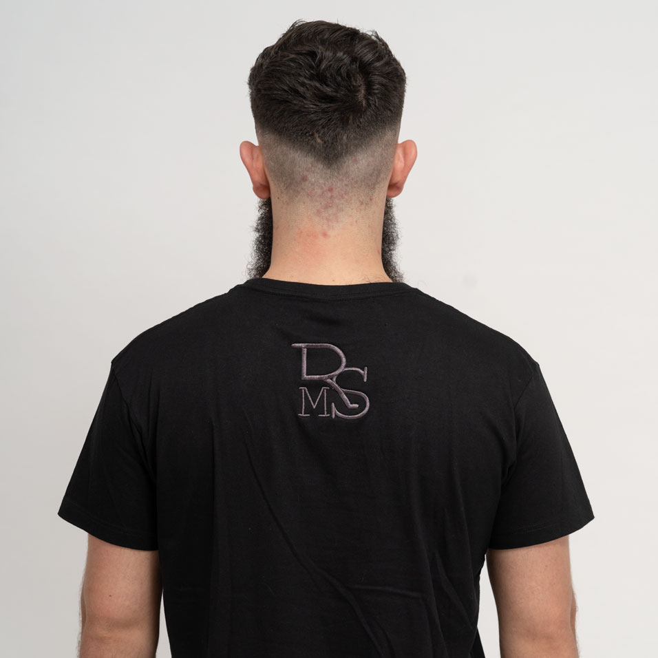 Camiseta RMS Negro Blanco