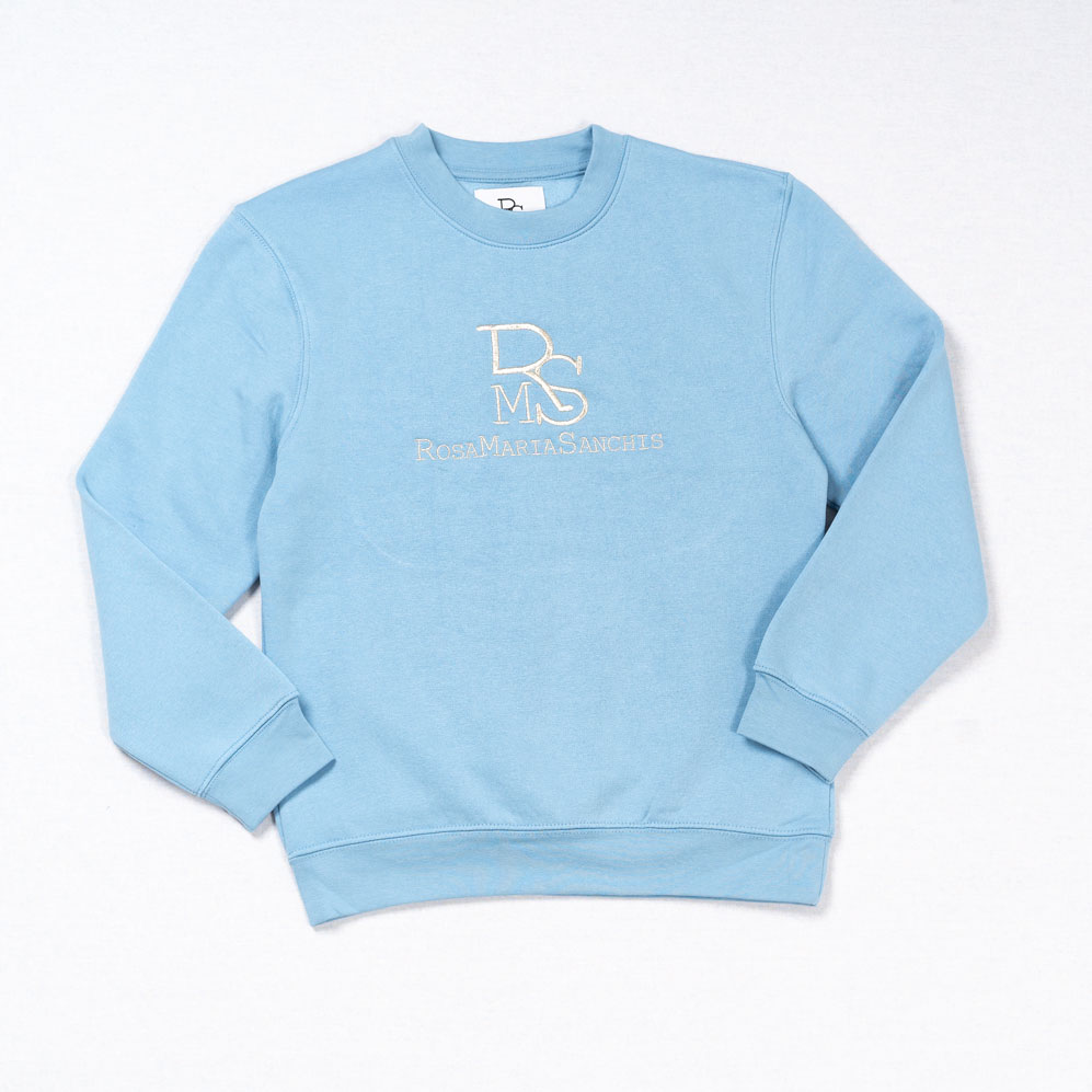 Sudadera RMS Celeste