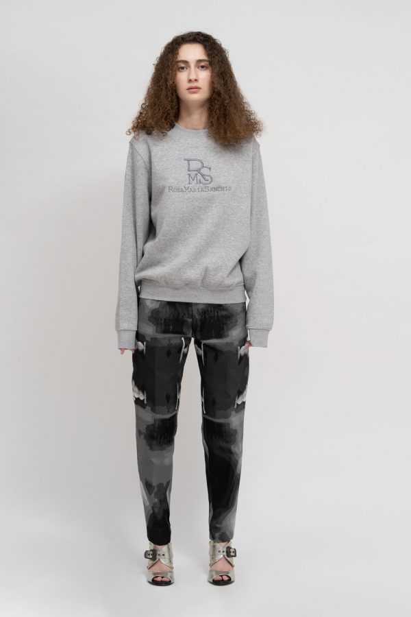 Sudadera RMS gris mujer