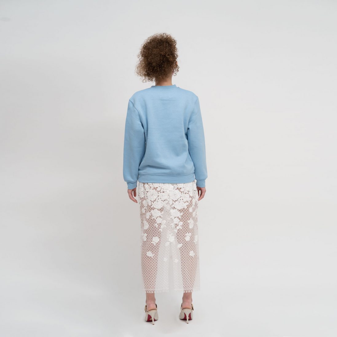 Sudadera RMS Celeste
