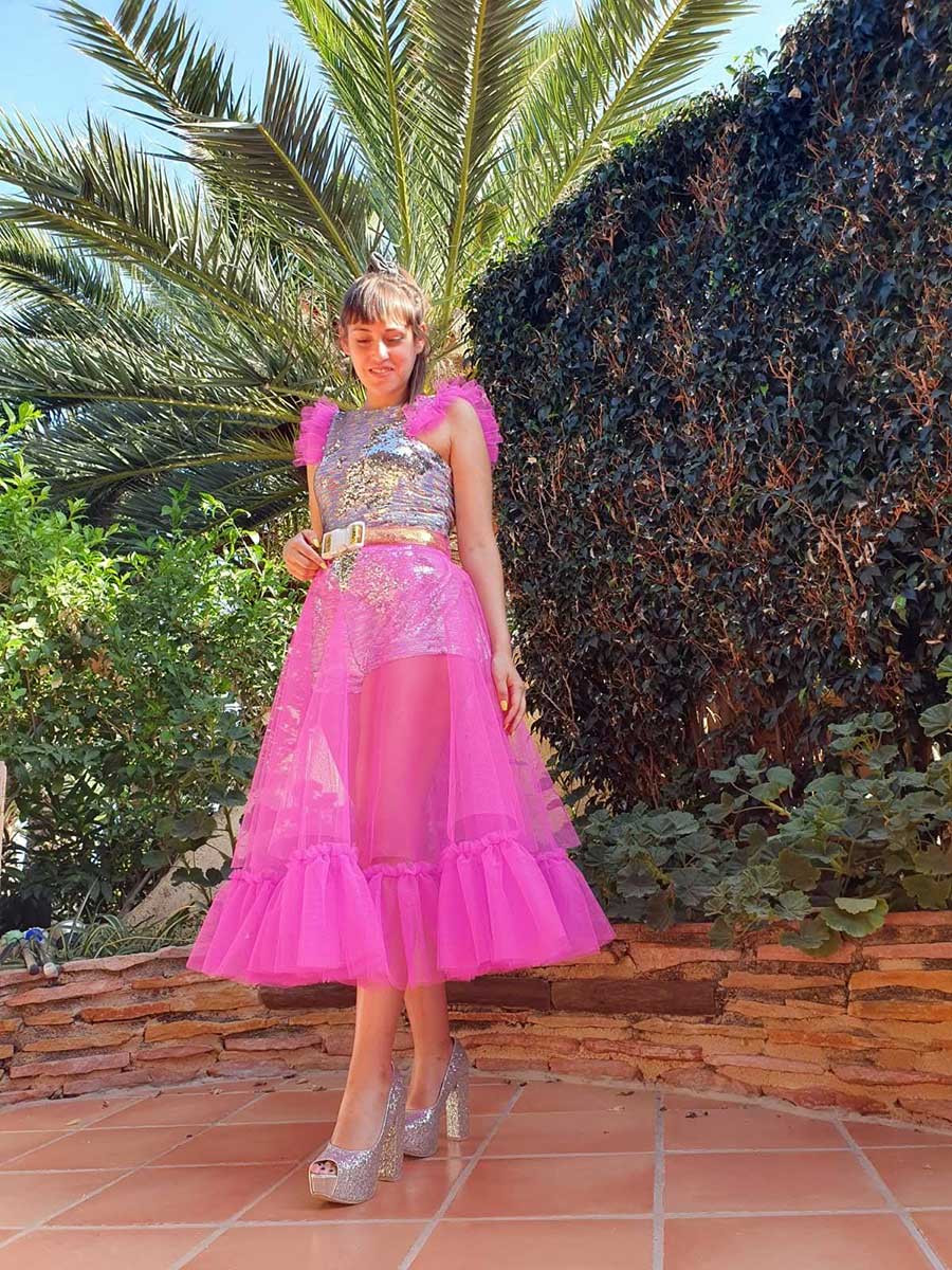 Vestido mujer Arcoiris