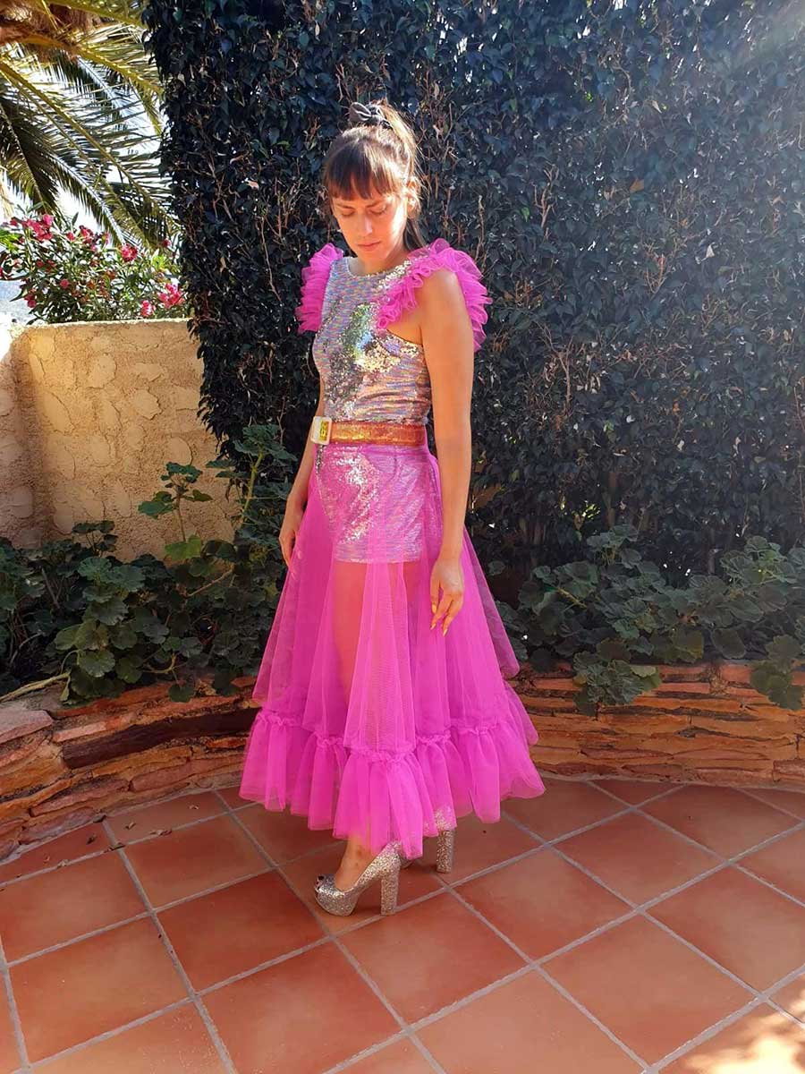 Vestido mujer Arcoiris