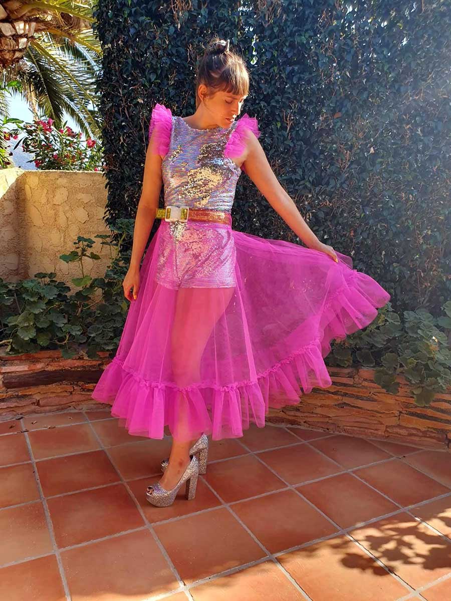 Vestido mujer Arcoiris