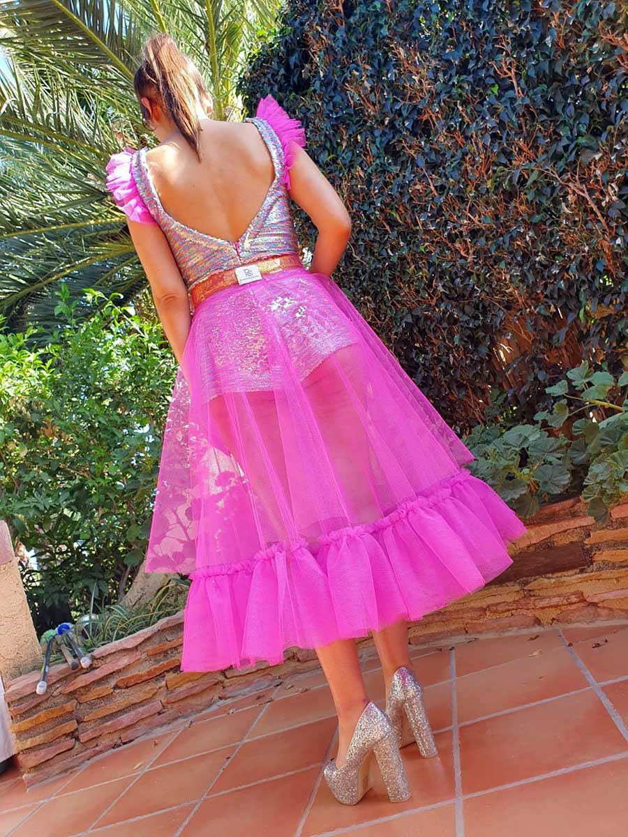Vestido mujer Arcoiris