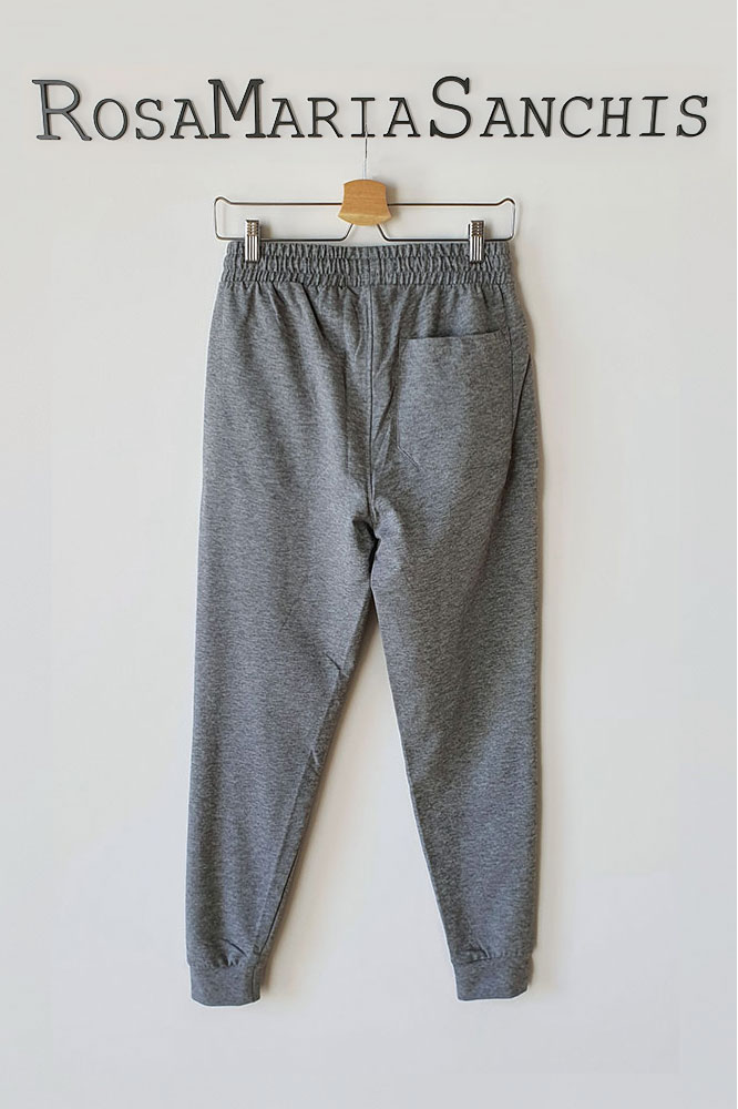 Pantalones Pitillo Gris