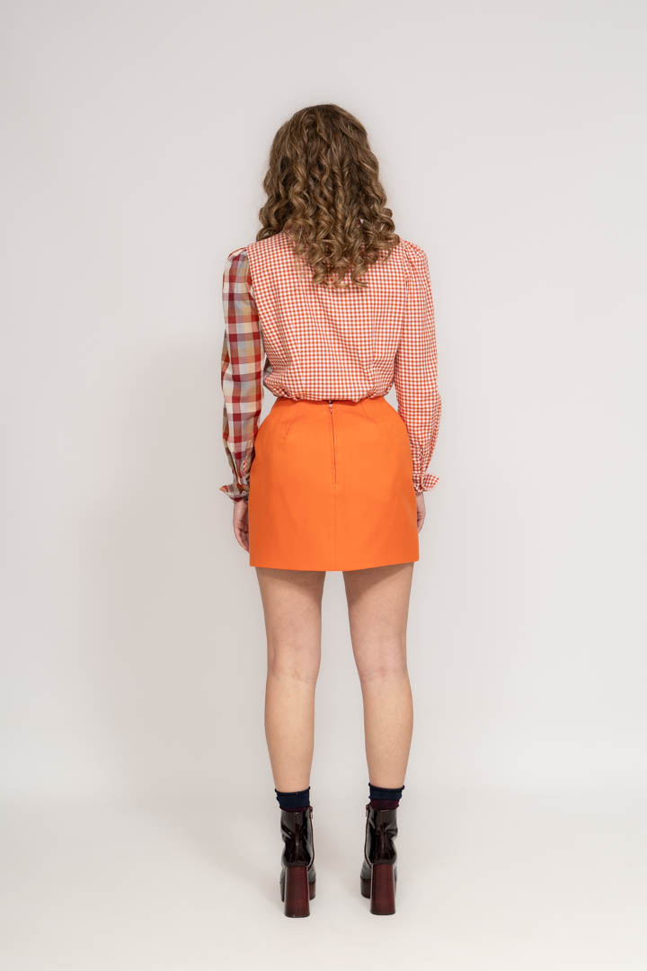 Falda Bowl naranja