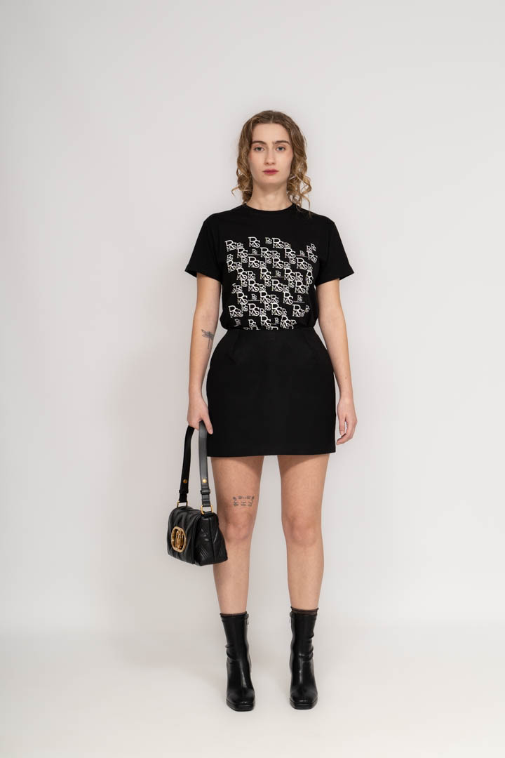 Falda Bowl negra
